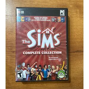 The Sims Complete Collection, 4‎ CDs, 2005, PC: CD-Rom